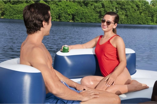 Bestway Badeinsel Hydro-Force 239x63,5 cm 93796 Bild 4