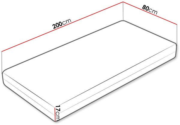 Beidseitige Federkernmatratze Resta 17 cm (Größe: 80x200 cm) Bild 5