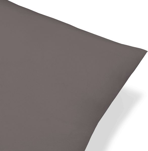 biberna Feinjersey-Spannbetttuch 0077144, silbergrau, 2x 40x80cm Bild 2