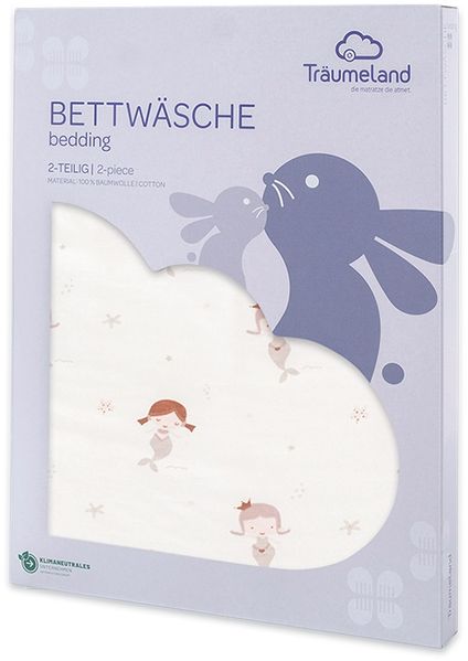 Bettwäsche Mermaid 80/80 + 35/40 cm Bild 3