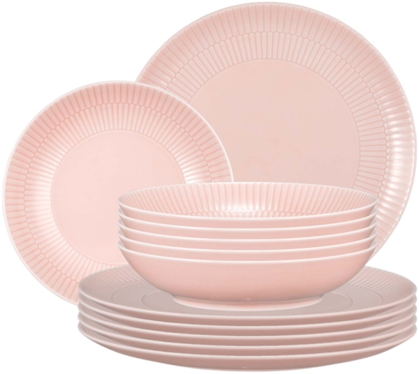 Seltmann Weiden Amina Tafelservice 12-teilig Rosé