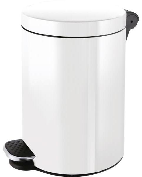 Helit Tretabfallbehälter Silberionen 5L weiß