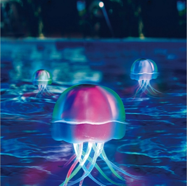 Trend Line Pool-Lampe Trendline LED Poolbeleuchtung Qualle 14,2 cm x Bild 1