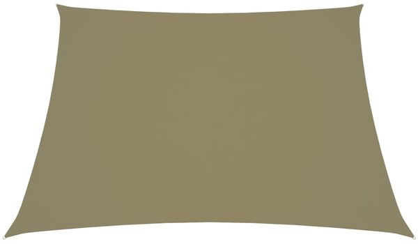 vidaXL Sonnensegel Oxford-Gewebe Trapezförmig 2/4x3 m Beige 135186 Bild 2