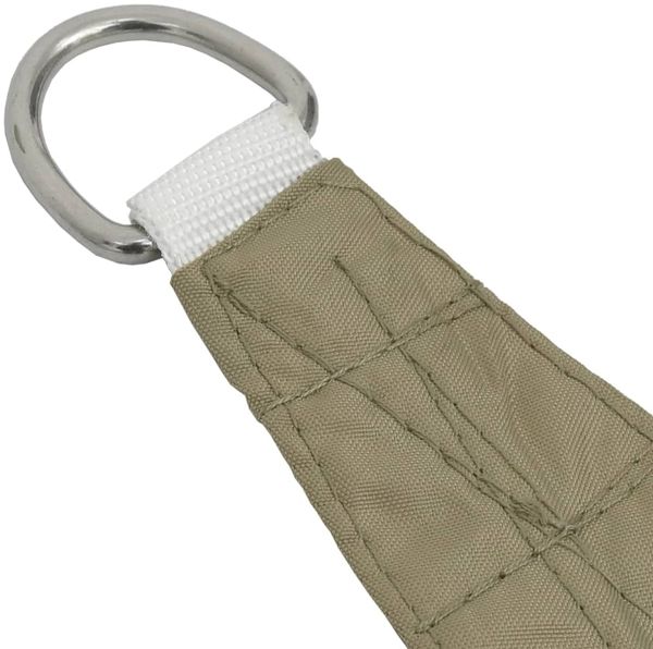 vidaXL Sonnensegel Oxford-Gewebe Trapezförmig 2/4x3 m Beige 135186 Bild 4