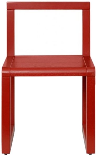 Ferm Living Little Architect Kinderstuhl Poppy Red