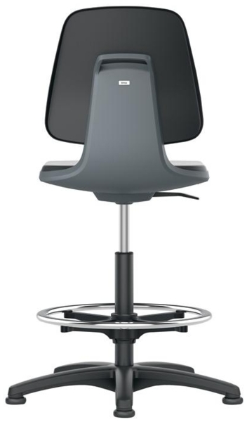 Stuhl Labsit 3 anthrazit Integr. Schaum,m. Rollen