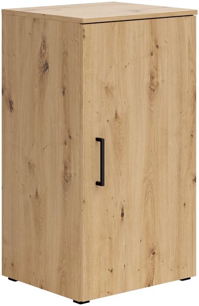 Carryhome 'MULTISTAURAUM' Kommode, Holznachbildung Eiche Artisan, 45 x 83 x 40 cm, 3 Fächer