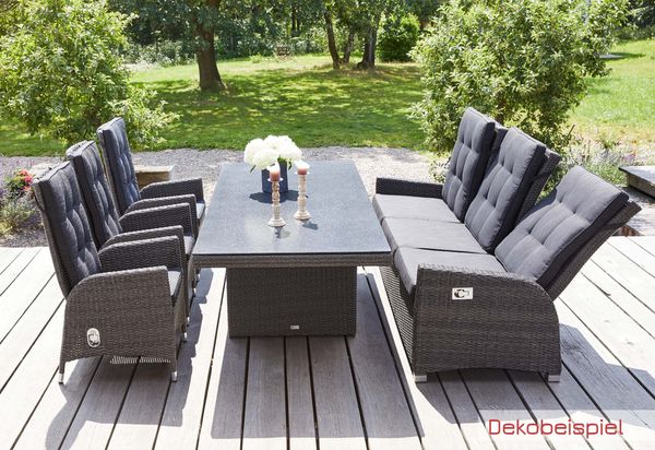 LC Garden 3er Sofa Dreisitzer Speisehöhe Barcelona