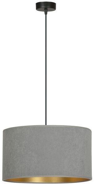 Pendelleuchte HILDE 1 Schwarz/Grau