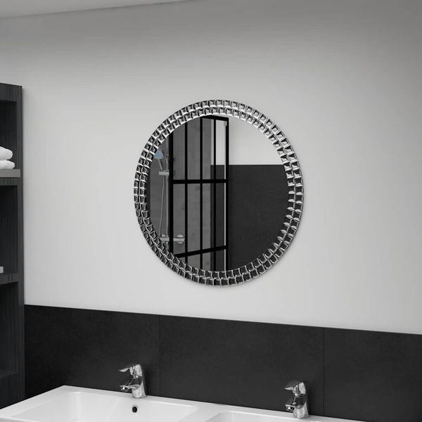 vidaXL Wandspiegel 60 cm Hartglas 249449