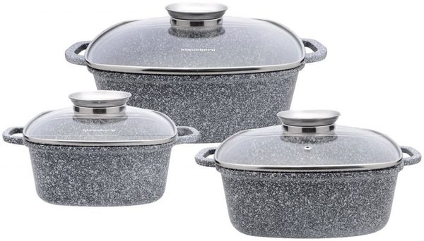 Klausberg Klausberg Set mit 3 Töpfen 2,5 l, 4,4 l, 6,5 l KB7534