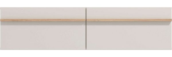 INOSIGN TV-Board Arles Lowboard, Breite 128 cm, TV-Schrank, TV-Ständer, Wandmontage, mit zwei geschlossenen Fächern, in Kaschmir farbe, mit Klappentüren Bild 3