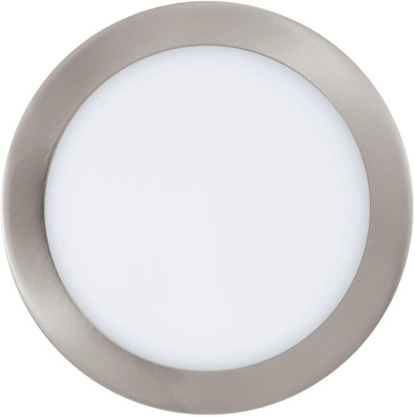 Eglo 33317 LED Aufbauleuchte Crosslink FUEVA-C nickel-matt Ø:22. 5cm dimmbar 2700-6500K mit Connect Funktion