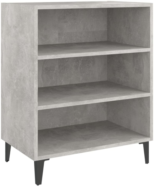 vidaXL Sideboard Betongrau 57 x 35 x 70 cm Spanplatte [806062]