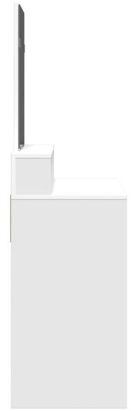 vidaXL Schminktisch mit Spiegel Weiß 80x41x144,5 cm 848171 Bild 5