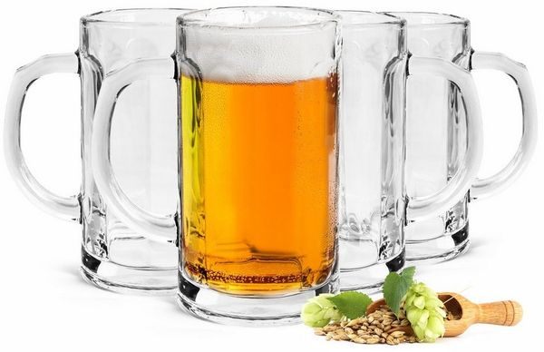 6 Bierseidel 500ml Biergläser Bierkrüge Bierglas Pilsgläser Bierglas Gläser