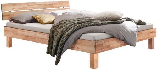 Hasena Trento Prato Massivholzbett 90x200 Kernbuche natur, geölt 25 Bild 2