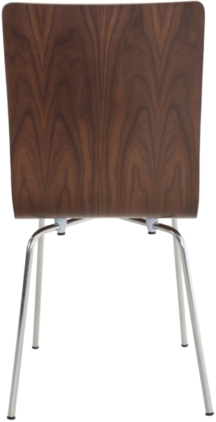 Besucherstuhl Pepe 8 Stühle Walnuss Bild 7