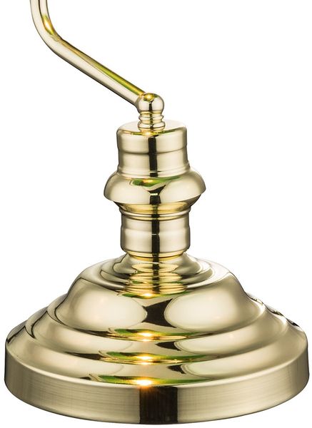 Antike LED Schreibtischlampe mit grünem Acrylschirm Bild 8