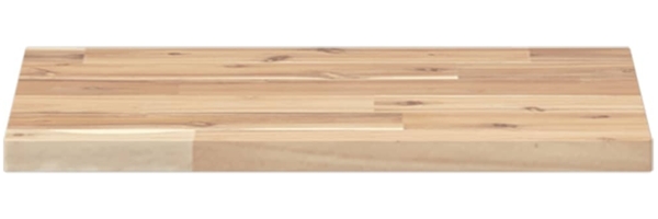 vidaXL Schweberegal 60x30x2 cm Massivholz Akazie Unbehandelt 3279367 Bild 3