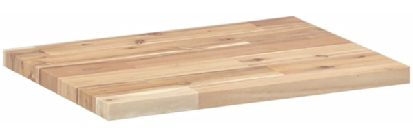 vidaXL Schweberegal 60x30x2 cm Massivholz Akazie Unbehandelt 3279367 Bild 2