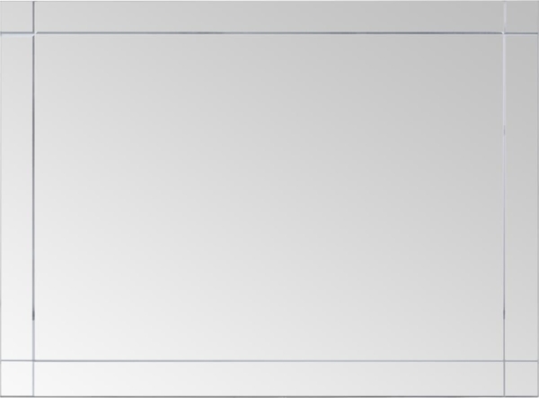 vidaXL Wandspiegel 60x40 cm Glas 249531