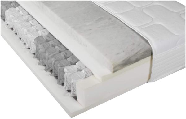 Royal Plus Top: Boxspring-Feeling mit Komfortschaum-Topper 80x200 H3 Bild 2
