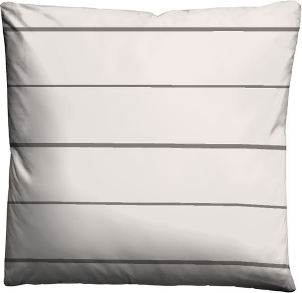 biberna 0636044 Mako-Satin Bettwäsche STREIFEN - MIX & MATCH, taupe, 1x 40x40 cm