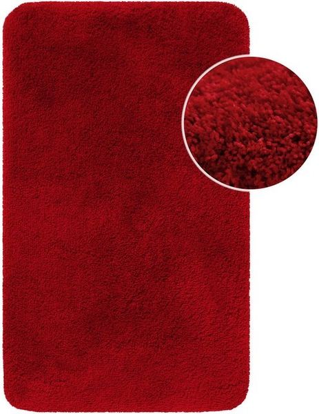 Homie Living Badematte Porto Azzurro, Höhe 30 mm, rutschhemmend beschichtet, fußbodenheizungsgeeignet, schnell trocknend, Polyester, rechteckig, Badteppich, uni, rechteckig & rund, waschbar, Badezimmerteppich Bild 4