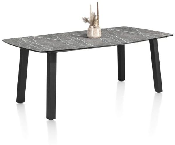 PALACE Esstisch grau HPL 240cm x 115cm x 77cm