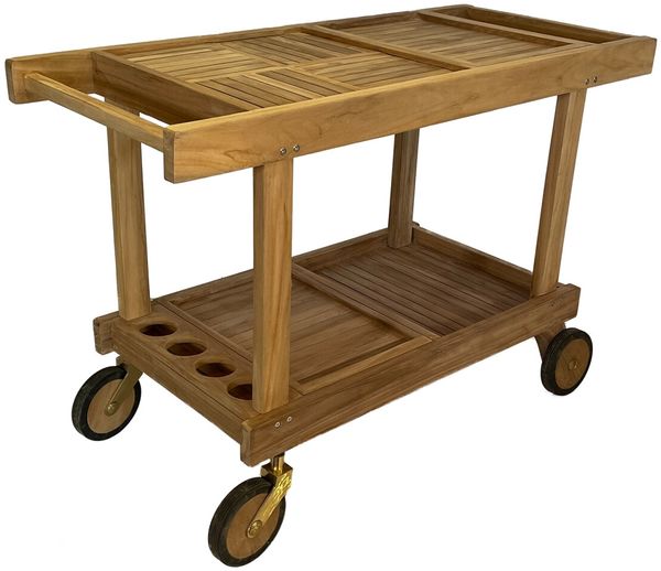 Teakholz Servierwagen BIG