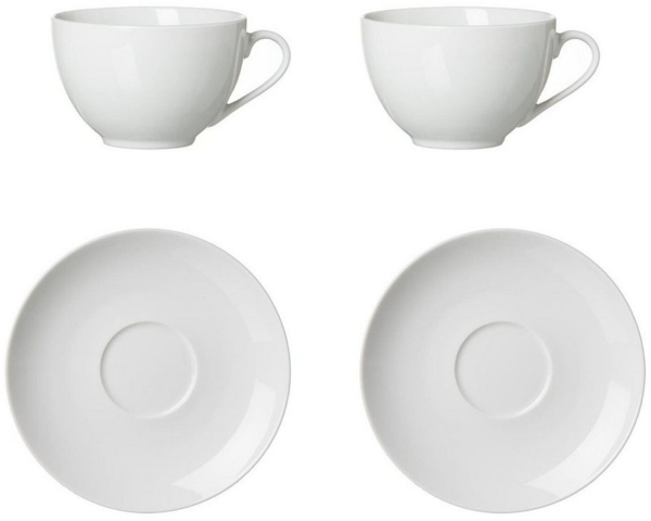 Ritzenhoff & Breker BIANCO Cappuccino-Set 4- teilig