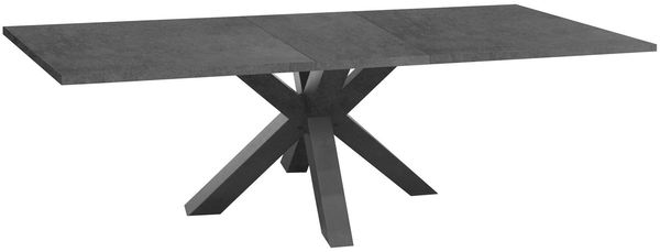 Esstisch ausziehbar Ela 1 160 x 90 x 75 Esszimmertisch Graphit 13504-160 Bild 2