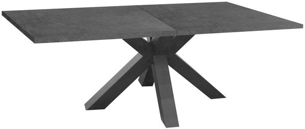 Esstisch ausziehbar Ela 1 160 x 90 x 75 Esszimmertisch Graphit 13504-160 Bild 3