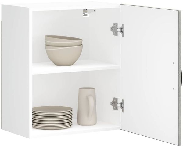 vidaXL Küchen-Hängeschrank Lucca Grau Sonoma Holzwerkstoff 853809