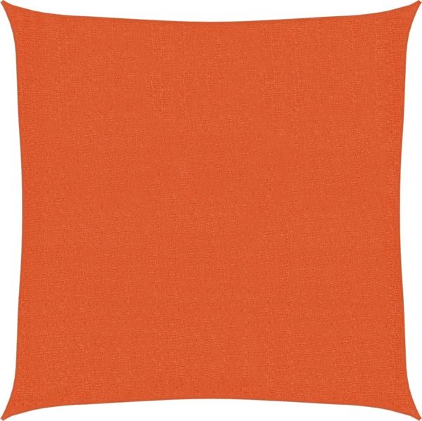 vidaXL Sonnensegel 160 g/m² Orange 3x3 m HDPE 311659