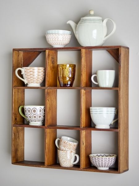Creative Collection - Tilo Shelf - Brown - Reclaimed Wood