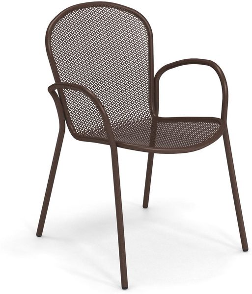 2er Set Ronda X Gartenstuhl braun
