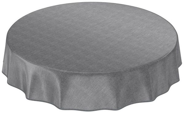 ANRO Tischdecke Wachstuchtischdecke abwaschbar auch für Garten (Einzelstück 1-tlg), Geprägt 140x100 cm wasserabweisend mit Saum