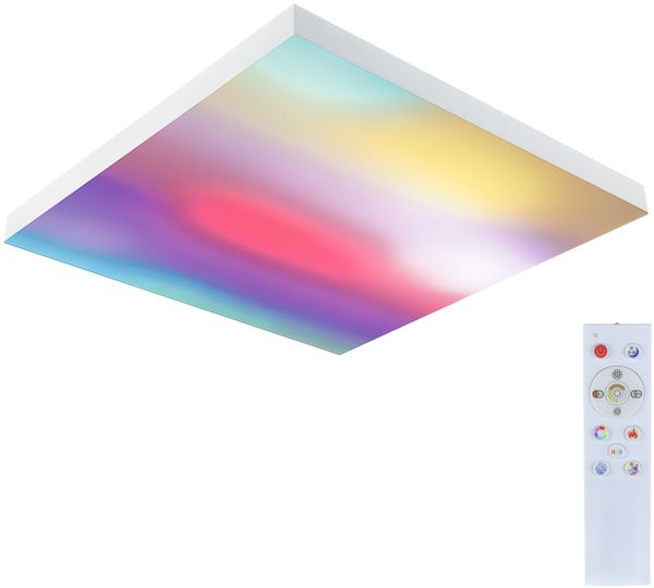 Paulmann 79905 LED Panel Velora Rainbow dynamicRGBW 450x450 mm weiß