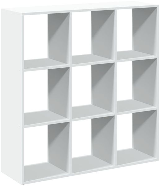 vidaXL Raumteiler-Bücherregal Weiß 102x29x103,5 cm Holzwerkstoff 858039 Bild 6
