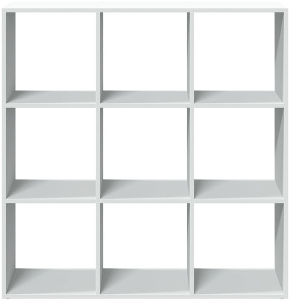 vidaXL Raumteiler-Bücherregal Weiß 102x29x103,5 cm Holzwerkstoff 858039 Bild 5