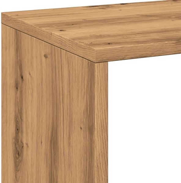 vidaXL Raumteiler-Bücherregal Artisan-Eiche 69,5x29x103,5 cm 858020 Bild 10