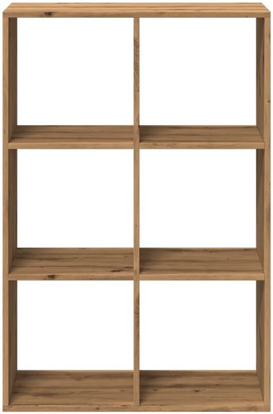 vidaXL Raumteiler-Bücherregal Artisan-Eiche 69,5x29x103,5 cm 858020 Bild 9