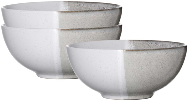 Ritzenhoff & Breker Tonala Poke Bowlschale ø 17,5 cm 3er Set - Grau