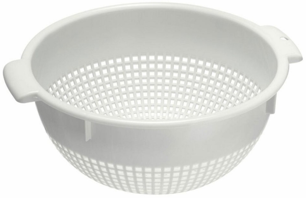 WESTMARK Seiher /Sieb, mit Griffmulden und Aufsatzrasten, Kunststoff, BPA-frei, PE