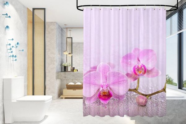 Sanilo Duschvorhang Blooming 180 x 200 cm, 100% wasserdicht, Anti-Schimmel-Effekt, hochwertige Qualität