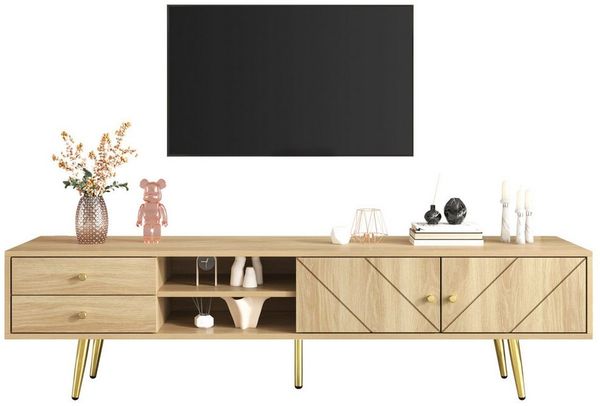 SOFTWEARY Lowboard Breite 160 cm, TV-Schrank, stehend