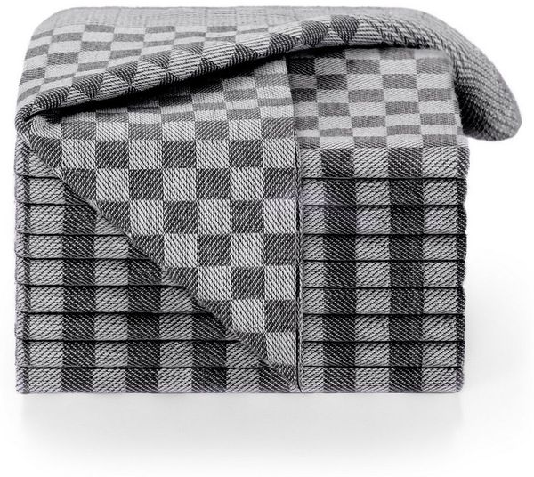 Blumtal Geschirrtuch Premium Geschirrhandtücher in 50 x 70 cm, (Set, 5-tlg, 5, 10 oder 20 Geschirrtücher), 100% Baumwolle, Oeko-TEX® Zertifiziert